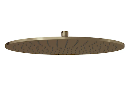 Kludi A-Qa - Hlavová sprcha, průměr 40 cm, kartáčovaný bronz 64340N1-00