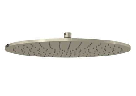 Kludi A-Qa - Hlavová sprcha, průměr 40 cm, kartáčovaný nikl 64340N5-00