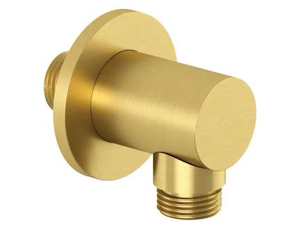 Kludi A-Qa - Nástěnné kolínko, kartáčované zlato 65547N0-00