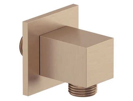 Kludi A-Qa - Nástěnné kolínko, kartáčovaný bronz 65549N1-00