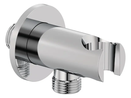 Kludi A-Qa - Sprchové kolínko s držákem, chrom 6556705-00