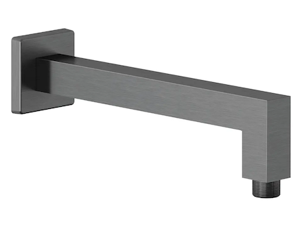 Kludi A-Qa - Sprchové rameno, 25 cm, broušený Gunmetal 66543N2-00