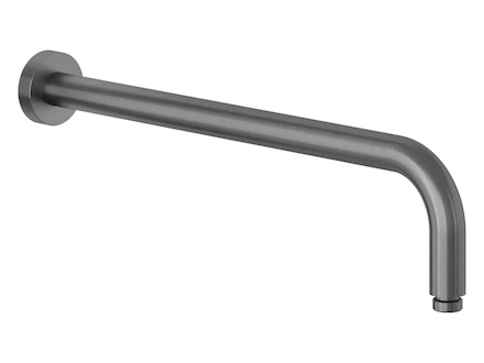 Kludi A-Qa - Sprchové rameno, 40 cm, broušený Gunmetal 66514N2-00