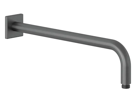 Kludi A-Qa - Sprchové rameno, 40 cm, broušený Gunmetal 66534N2-00