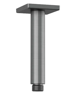 Kludi A-Qa - Sprchové rameno stropní, 15 cm, broušený Gunmetal 66535N2-00