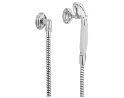 Kludi Adlon - Set sprchové hlavice, 1 proud, držáku a hadice, chrom 2710505