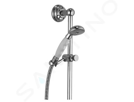 Kludi Adlon - Set sprchové hlavice, 1 proud, tyče a hadice, chrom 2710305