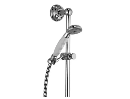 Kludi Adlon - Set sprchové hlavice, 1 proud, tyče a hadice, chrom 2710305