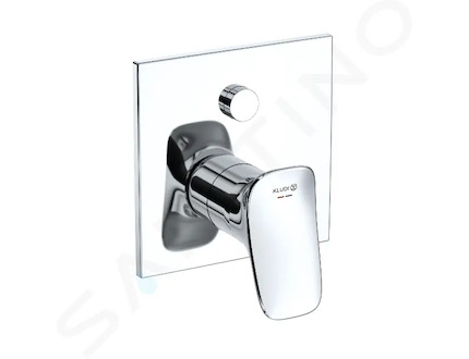 Kludi Amba - Baterie pod omítku pro 2 spotřebiče, chrom 537590575