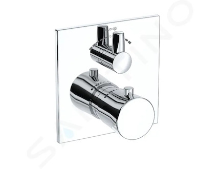 Kludi Amba - Termostatická baterie pod omítku, pro 2 spotřebiče, chrom 538100575