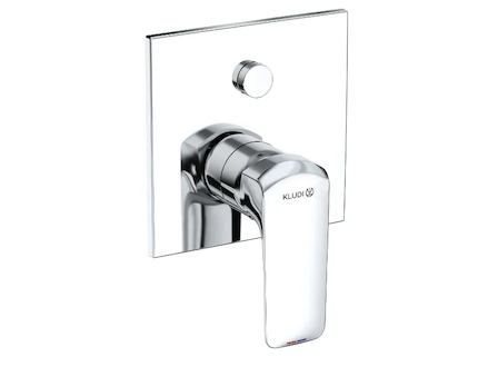 Kludi Ameo - Baterie pod omítku pro 2 spotřebiče, chrom 417590575