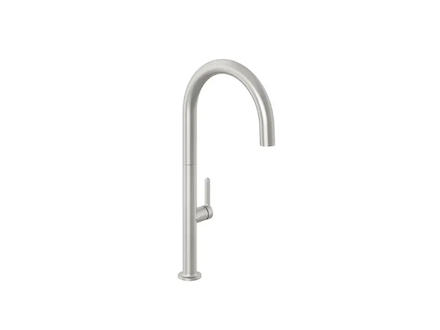 Kludi Aurea - Dřezová baterie, kartáčovaný nikl 55803N575