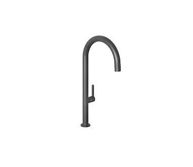 Kludi Aurea - Dřezová baterie, matná černá 558036675