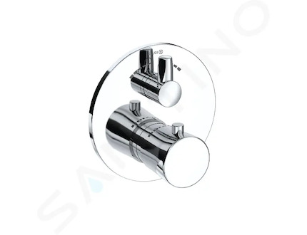 Kludi Balance - Termostatická baterie pod omítku, pro 2 spotřebiče, chrom 528100575