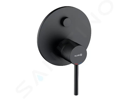 Kludi Bozz - Baterie pod omítku pro 2 spotřebiče, matná černá 387593976