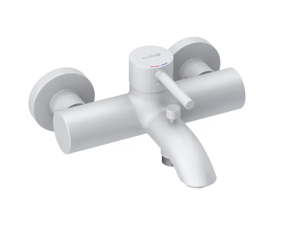 Kludi Bozz - Vanová baterie, matná bílá 386915376