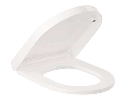 Kludi CleanTronic - WC sedátko SoftClosing, QuickRelease, lesklá bílá 16WCS43