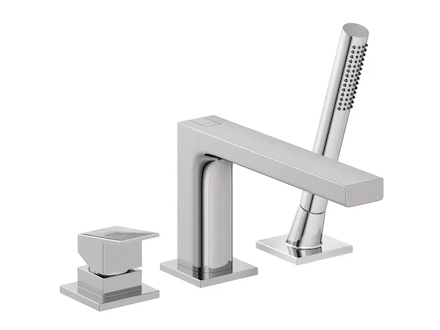 Kludi Decus - Baterie na okraj vany, 3-otvorová instalace, chrom 544480575