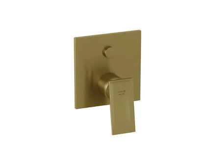 Kludi Decus - Baterie pod omítku pro 2 spotřebiče, kartáčované zlato 54759N075