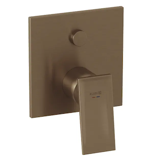 Kludi Decus - Baterie pod omítku, pro 2 spotřebiče, kartáčovaný bronz 54759N175