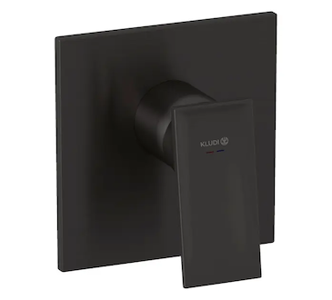 Kludi Decus - Sprchová baterie pod omítku, broušený Gunmetal 54755N275