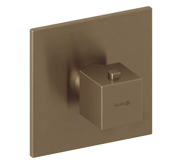 Kludi Decus - Termostatická baterie pod omítku, kartáčovaný bronz 54739N175