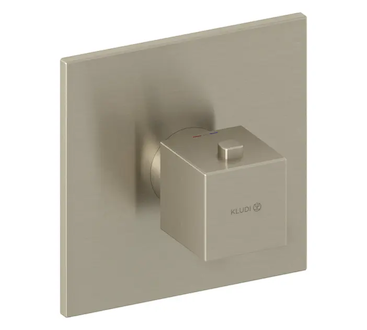 Kludi Decus - Termostatická baterie pod omítku, kartáčovaný nikl 54739N575