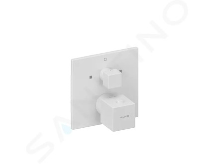 Kludi Decus - Termostatická baterie pod omítku, pro 2 spotřebiče, matná bílá 548105375
