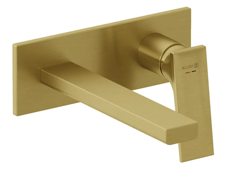 Kludi Decus - Umyvadlová baterie pod omítku, kartáčované zlato 54244N075