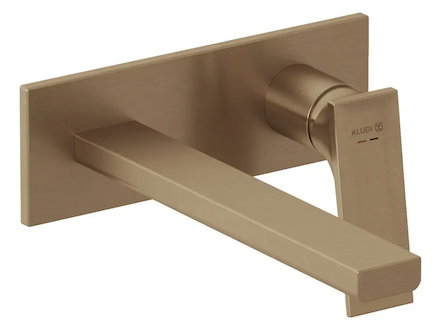 Kludi Decus - Umyvadlová baterie pod omítku, kartáčovaný bronz 54245N175