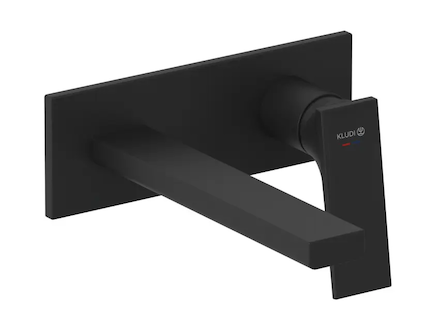 Kludi Decus - Umyvadlová baterie pod omítku, matná černá 542443975