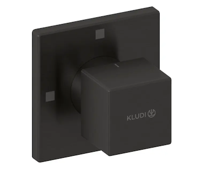 Kludi Decus - Ventil pod omítku, pro 3 spotřebiče, broušený Gunmetal 54846N275