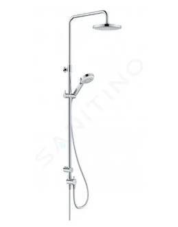 Kludi Dive - Sprchový set bez baterie, průměr 20 cm, 3 proudy, chrom 6808005-00