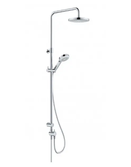 Kludi Dive - Sprchový set bez baterie, průměr 20 cm, 3 proudy, chrom 6808005-00
