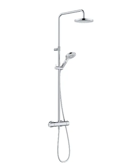 Kludi Dive - Sprchový set s termostatem, průměr 20 cm, 3 proudy, chrom 6907905-00