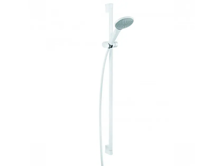 Kludi Freshline - Set sprchové hlavice 120, 1 proud, tyče a hadice, bílá 6784091-00
