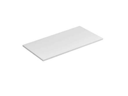 Kludi Icos - Deska pod umyvadlo 100x50 cm, matná bílá 50T10053
