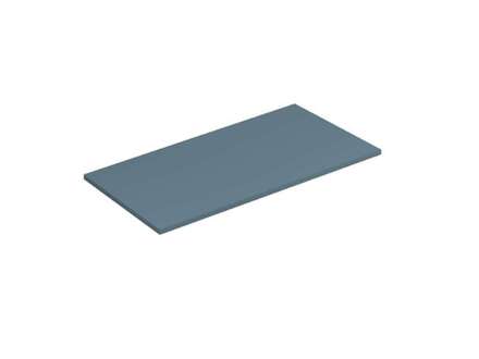 Kludi Icos - Deska pod umyvadlo 100x50 cm, matná petrolejová 50T100O3