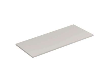 Kludi Icos - Deska pod umyvadlo 120x50 cm, matná písečně šedá 50T120O2