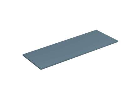 Kludi Icos - Deska pod umyvadlo 140x50 cm, matná petrolejová 50T140O3