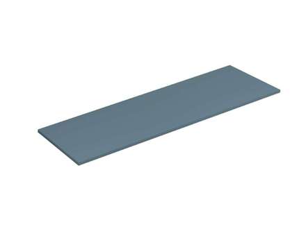 Kludi Icos - Deska pod umyvadlo 160x50 cm, matná petrolejová 50T160O3