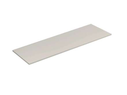 Kludi Icos - Deska pod umyvadlo 160x50 cm, matná písečně šedá 50T160O2