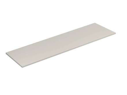 Kludi Icos - Deska pod umyvadlo 180x50 cm, matná písečně šedá 50T180O2