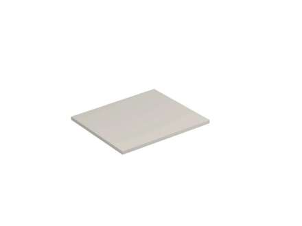 Kludi Icos - Deska pod umyvadlo 60x60 cm, matná písečně šedá 50T60O2