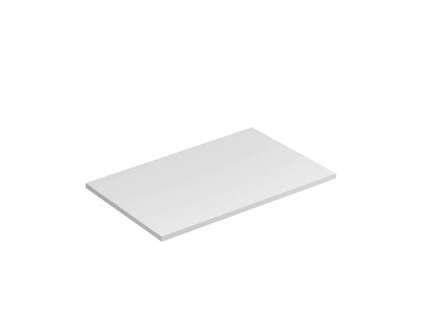 Kludi Icos - Deska pod umyvadlo 80x50 cm, matná bílá 50T8053