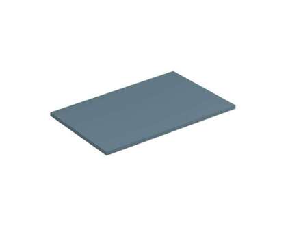 Kludi Icos - Deska pod umyvadlo 80x50 cm, matná petrolejová 50T80O3