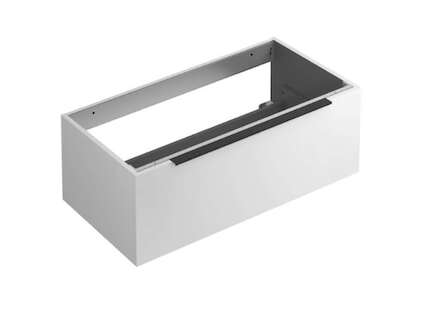 Kludi Icos - Umyvadlová skříňka, 100x50x35 cm, 1 zásuvka, matná bílá 50S10053