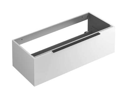 Kludi Icos - Umyvadlová skříňka, 100x50x35 cm, 1 zásuvka, matná bílá 50S12053