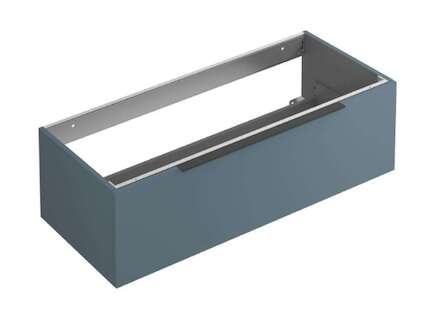 Kludi Icos - Umyvadlová skříňka, 100x50x35 cm, 1 zásuvka, matná petrolejová 50S120O3