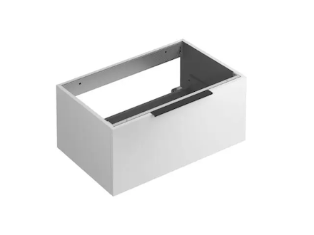 Kludi Icos - Umyvadlová skříňka, 80x50x35 cm, 1 zásuvka, matná bílá 50S8053